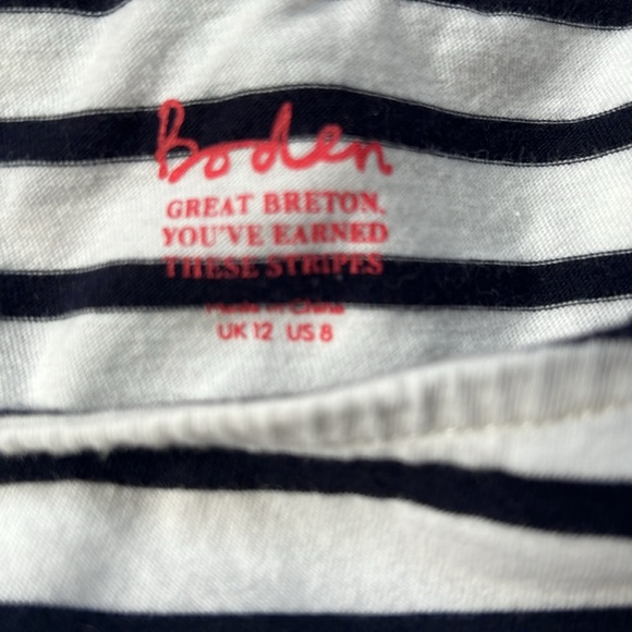 Set of 2 Boden Long Sleeve Cotton Tops Tees - Picture 5 of 15